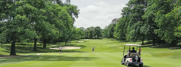 Golfplatz bei der Tabaluga Golf Charity